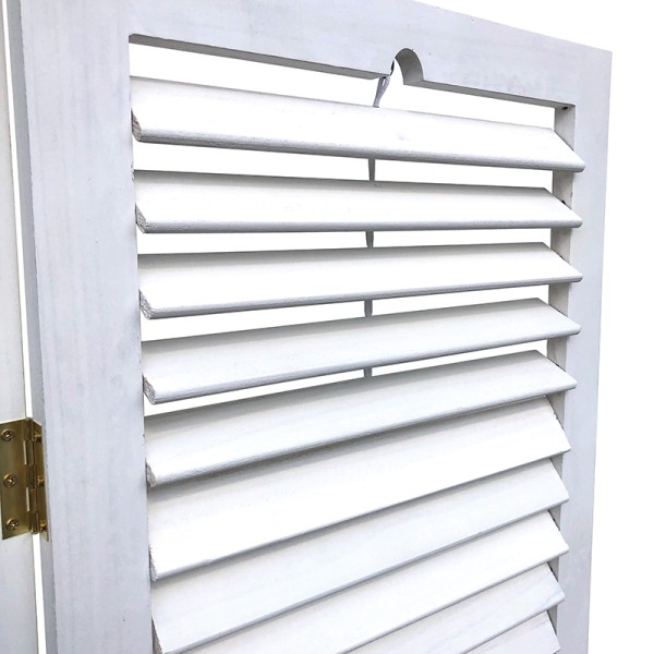 Shutter Room Divider White