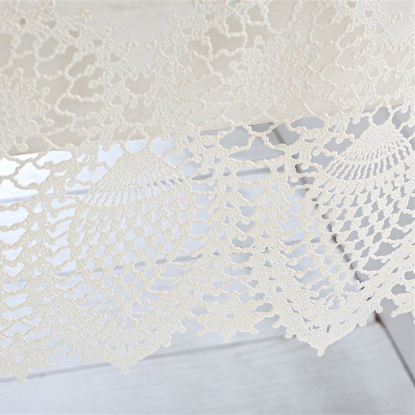 Vinyl Crochet Tablecloth