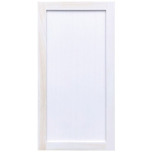 Wooden Panel Shutter Whitewash