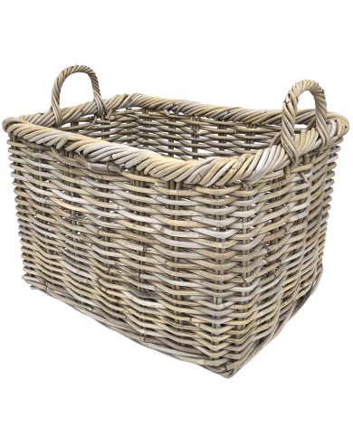 Rattan Rectangular Storage Basket