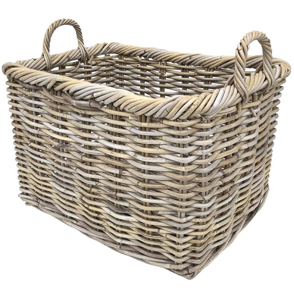 Rattan Rectangular Storage Basket