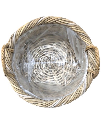 Kubu Round Rattan Planter Kubu Round Rattan Planter