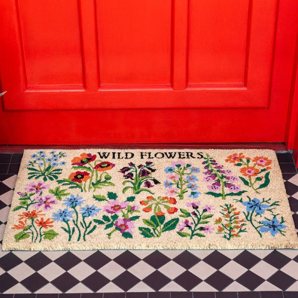 Wild Flowers Doormat