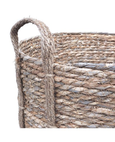 Wasmand van Natuurlijk Zeegras Wasmand van Natuurlijk Zeegras
