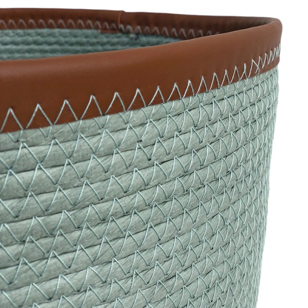 Seagrass Laundry Basket Blue