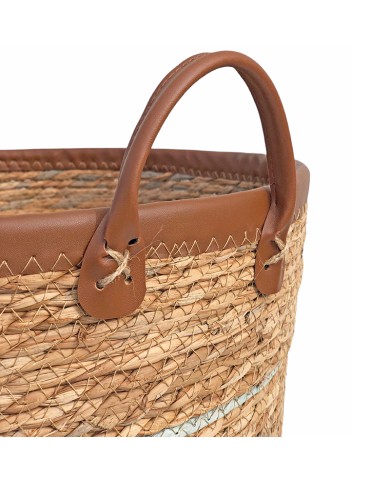 Laundry Basket with Handles Blue Laundry Basket with Handles Blue