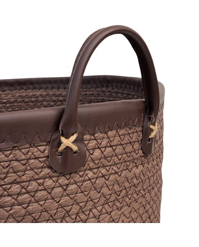 Laundry Basket with Handles Brown Laundry Basket with Handles Brown