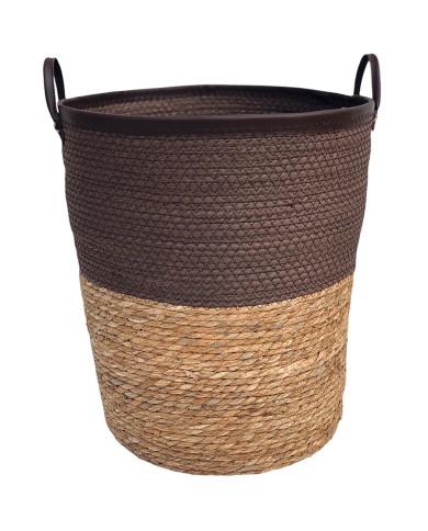 Laundry Basket with Handles Brown