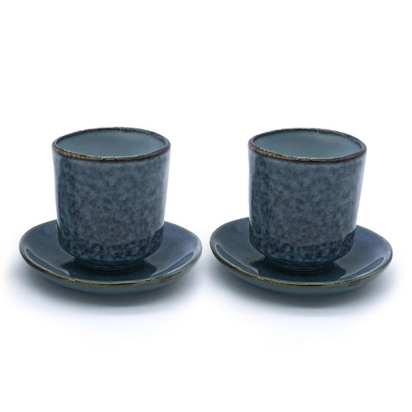 Espresso Cup & Saucer Denim