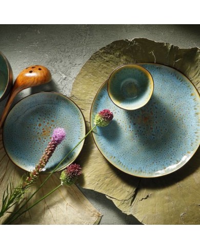 Dinerbord Blauw Set Dinerbord Blauw Set