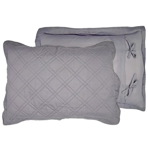 Ash Grey Pillowcase