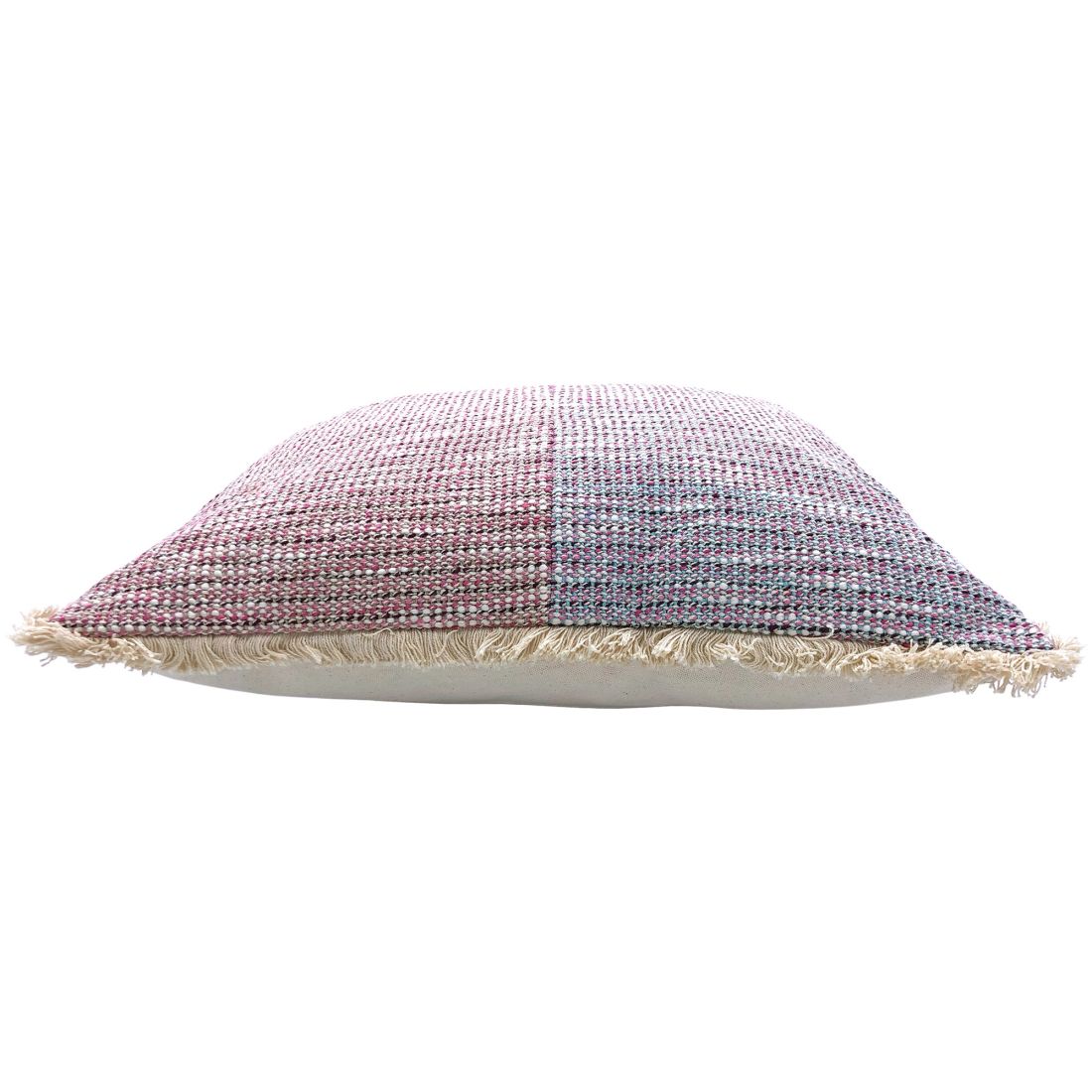 Fringed Woven Cushion - create a welcoming atmosphere