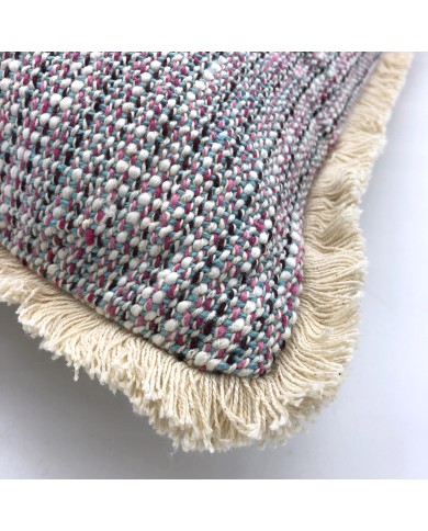 Fringed Woven Cushion - create a welcoming atmosphere