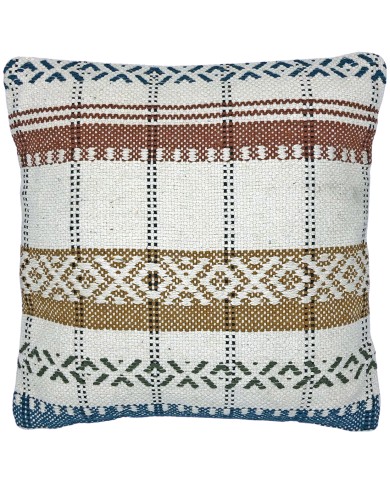 Woven Geometric Cushion