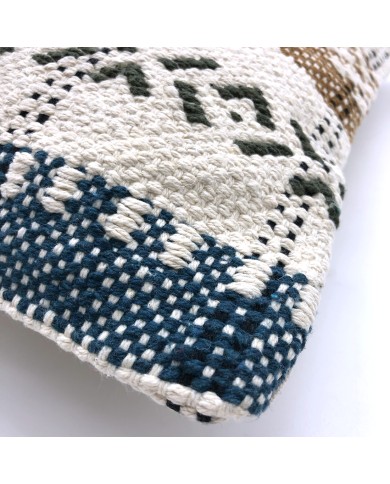 Woven Geometric Cushion - a colourful addition to your space