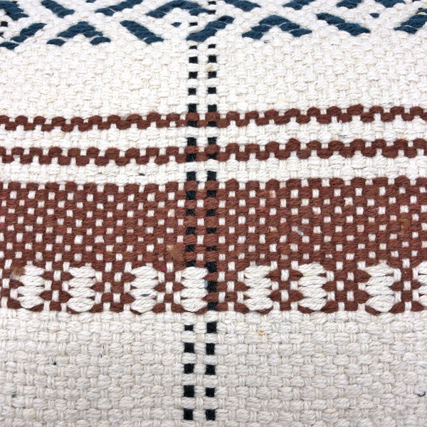 Woven Geometric Cushion