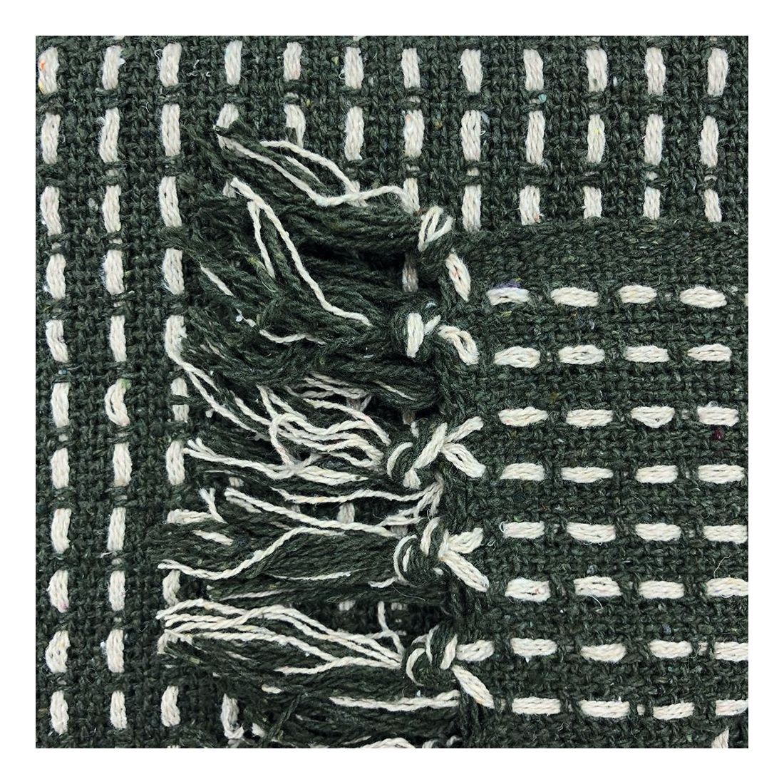 Geweven Groene Plaid