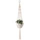 Macramé Plant Hanger with Wooden Beads