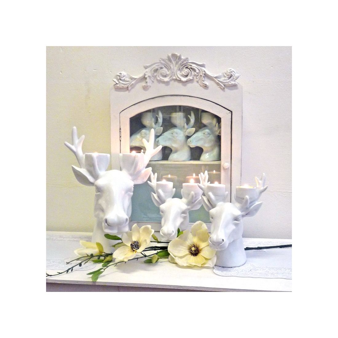 Deer Head Tea Light Holder