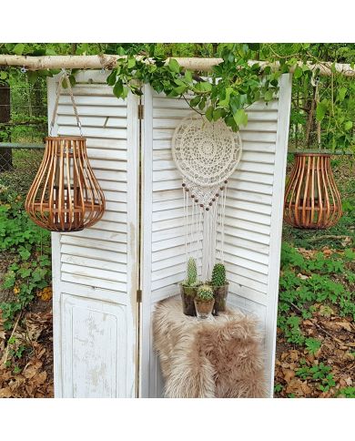 Macramé Dromenvanger met Franjes Macramé Dromenvanger met Franjes