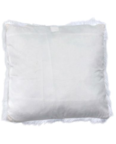 Fluffy Scatter Cushion White Fluffy Scatter Cushion White