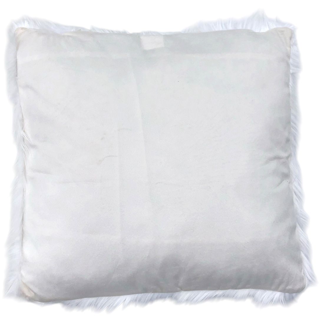 Fluffy Scatter Cushion White