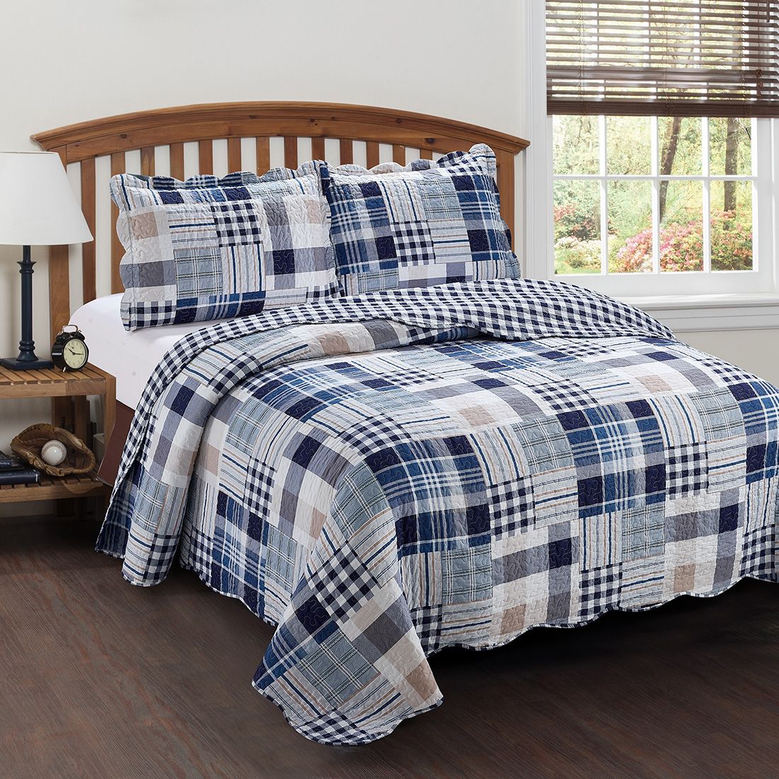 Blue Loft Vierkante Kussensloop