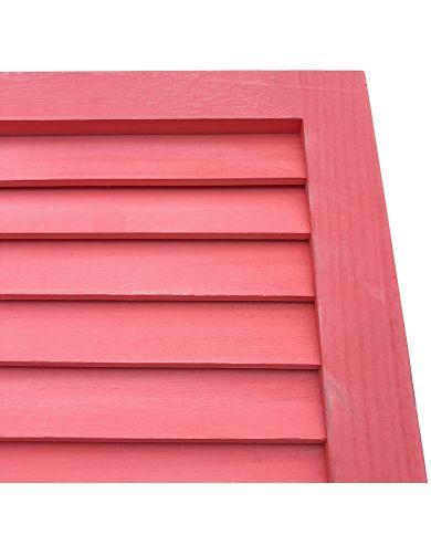 Houten Louvre Roze Shutter Houten Louvre Roze Shutter