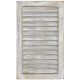 Wooden shutter with fixed slats and a simple rectangular frame, showcasing a vintage and rustic texture. Wooden shutter with fixed slats and a simple rectangular frame, showcasing a vintage and rustic texture.
