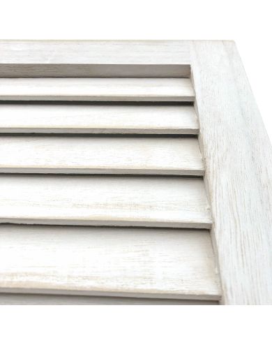 Wooden Louvre Shutter Whitewash Wooden Louvre Shutter Whitewash