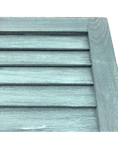 Wooden Louvre Shutter Khaki Greenwash Wooden Louvre Shutter Khaki Greenwash