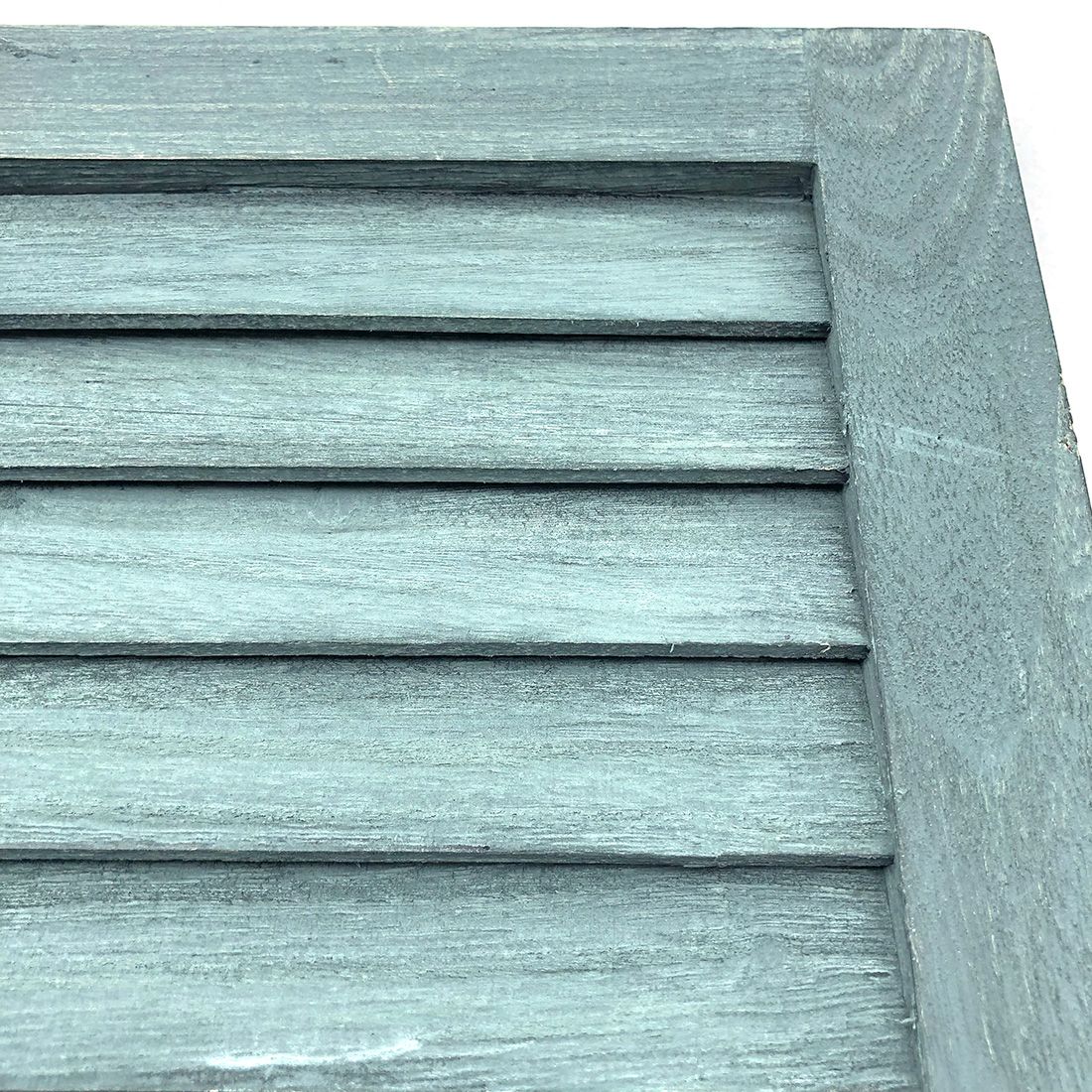 Khaki Greenwash Louvre Shutter