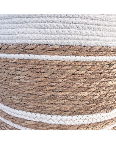 Wide Laundry Basket with Lid White Wide Laundry Basket with Lid White