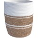 Wide Laundry Basket with Lid White