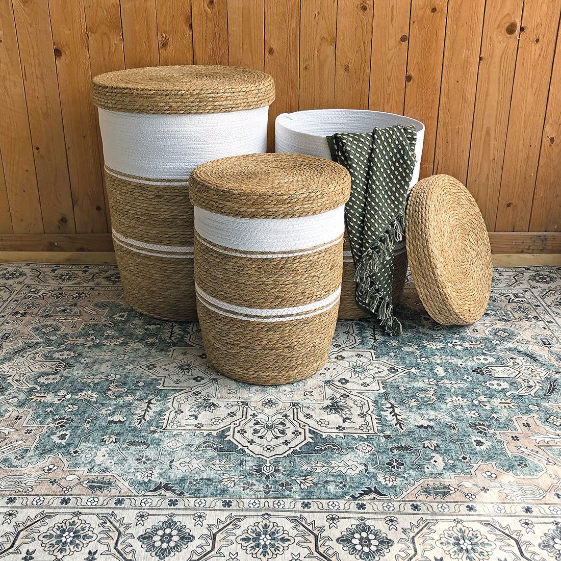 Perzische Tapijt Grijs Isfahan