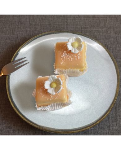 Petit Four Plates in Assorted Colours