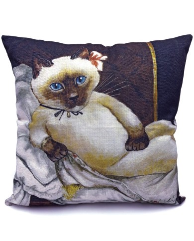 Cat Cushion Cover Olympia