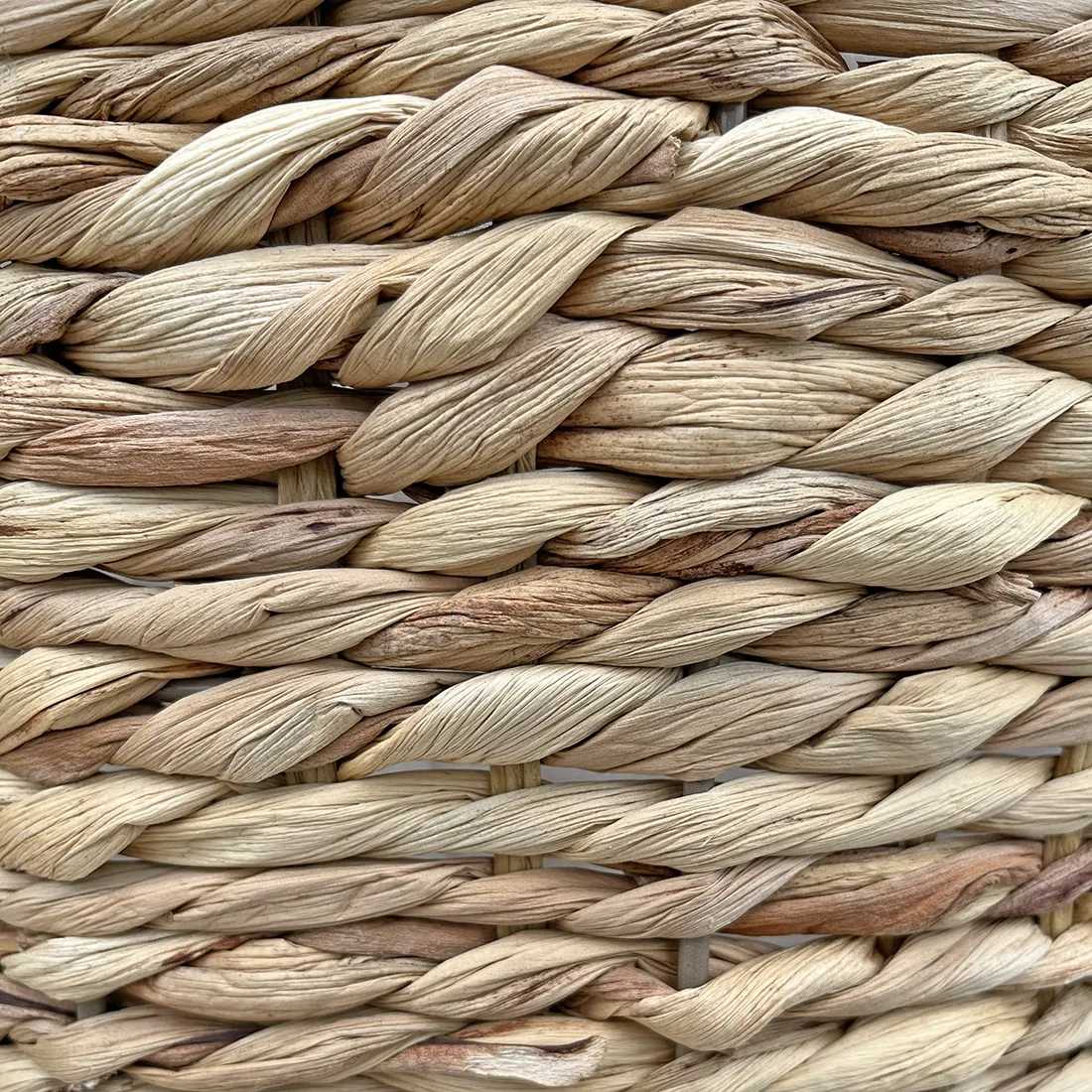 Water Hyacinth Laundry Basket White Water Hyacinth Laundry Basket White