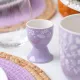 Lilac Egg Cup Set Lilac Egg Cup Set
