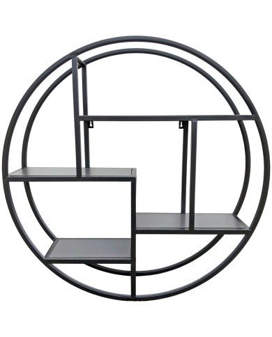 Industrial Style Circle Shelf