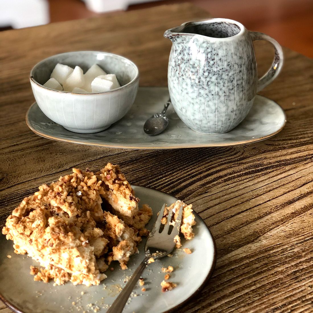 Gebaksbordjes Set in Grijs