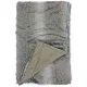 Faux Fur Throw Taupe - for that soft rich faux fur texture