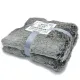 Faux Fur Throw Grey - perfect for snuggling with on colder days