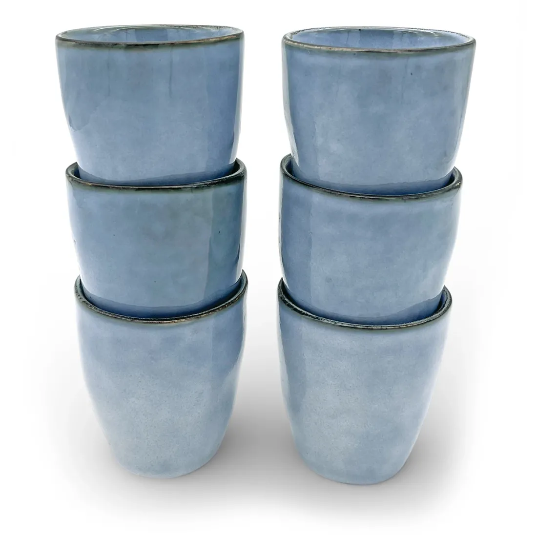 Boho Koffie Mokken Set Blauw