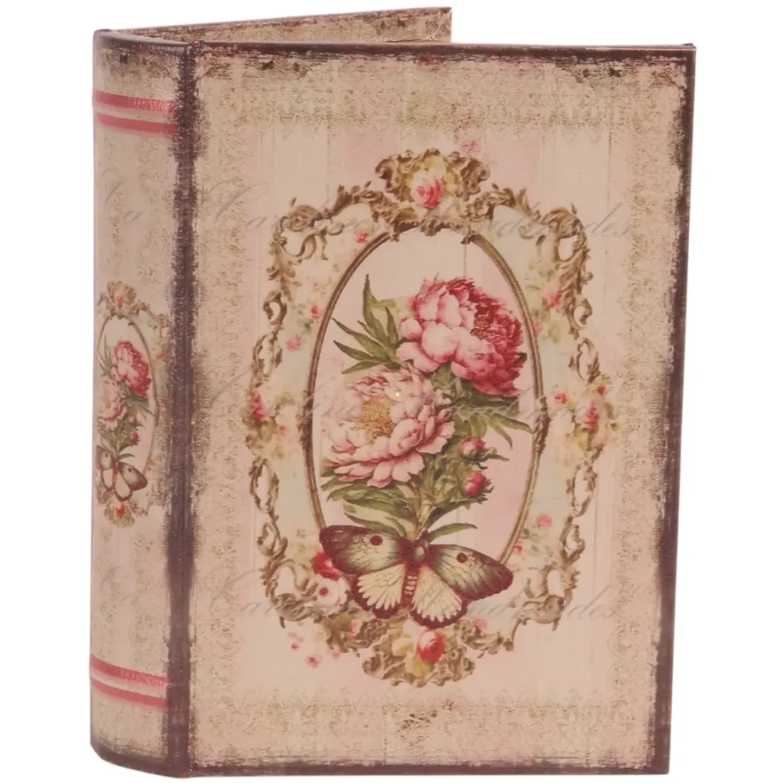 Vintage Book Box Roses