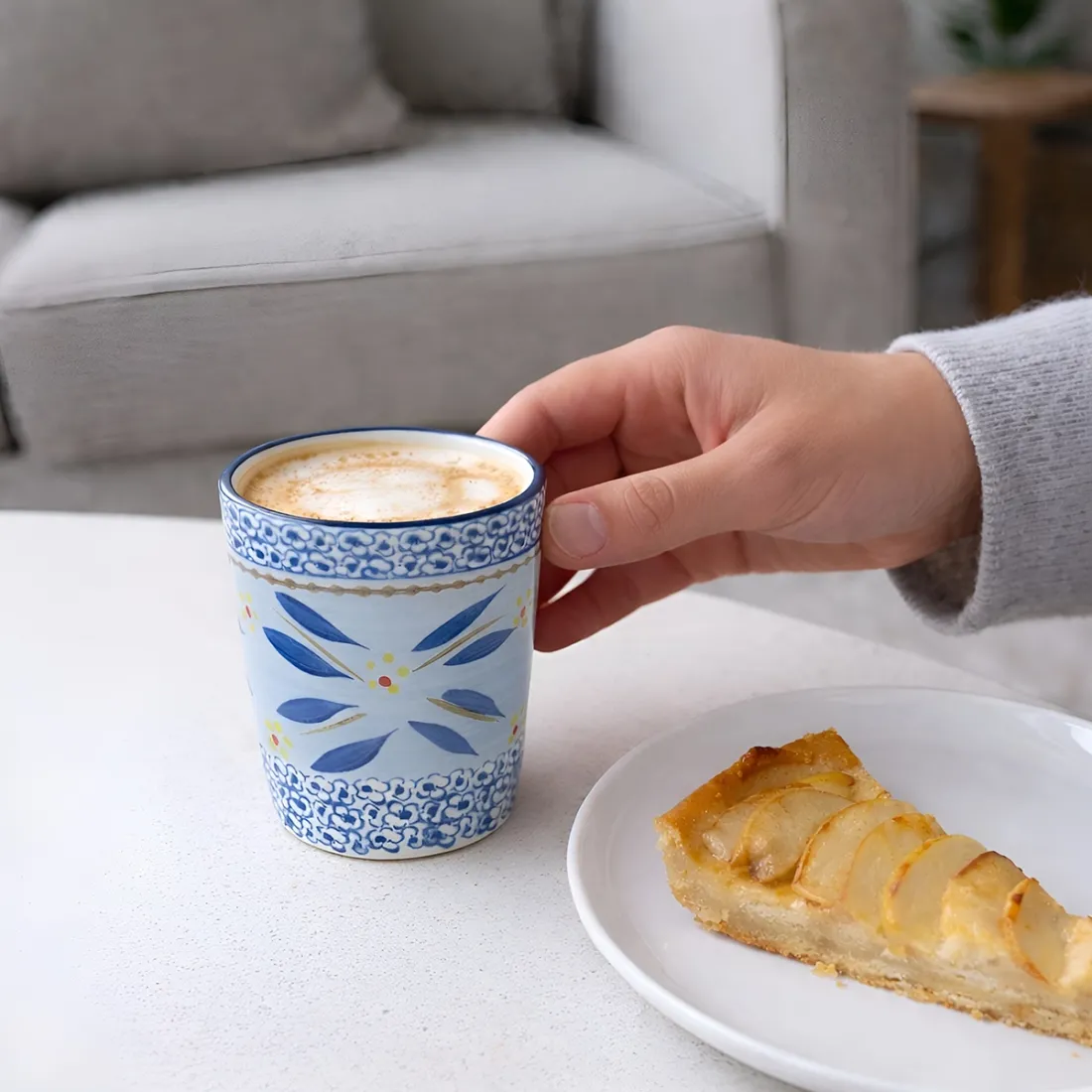 Koffiemok Set Blauw - een tijdloze favoriet voor liefhebbers