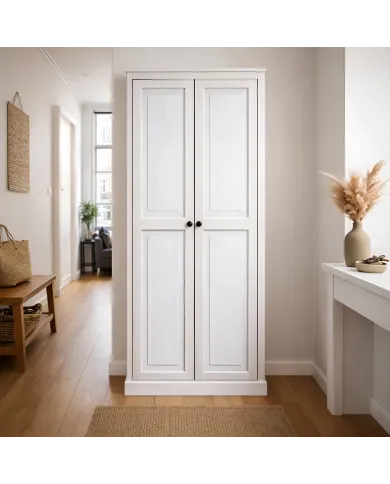 Houten Shutter Paneel Whitewash - landelijke veelzijdigheid