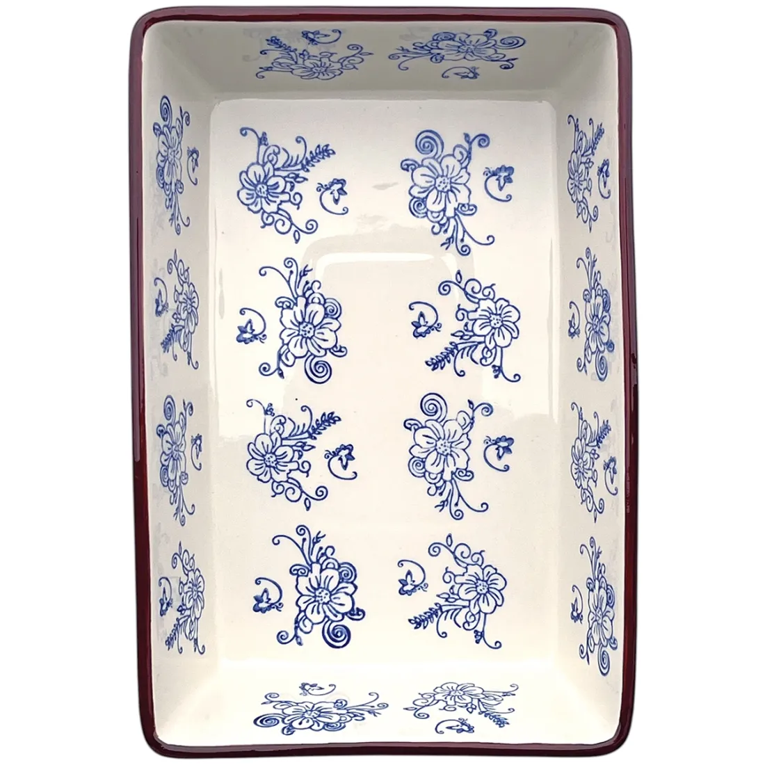 Ovenschaal Wit en Blauw - prachtige toevoeging in je keuken