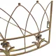 Metal Canopy Bed Crown - elegant vintage wall decor