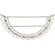 Metal Canopy Bed Crown - elegant vintage wall decor
